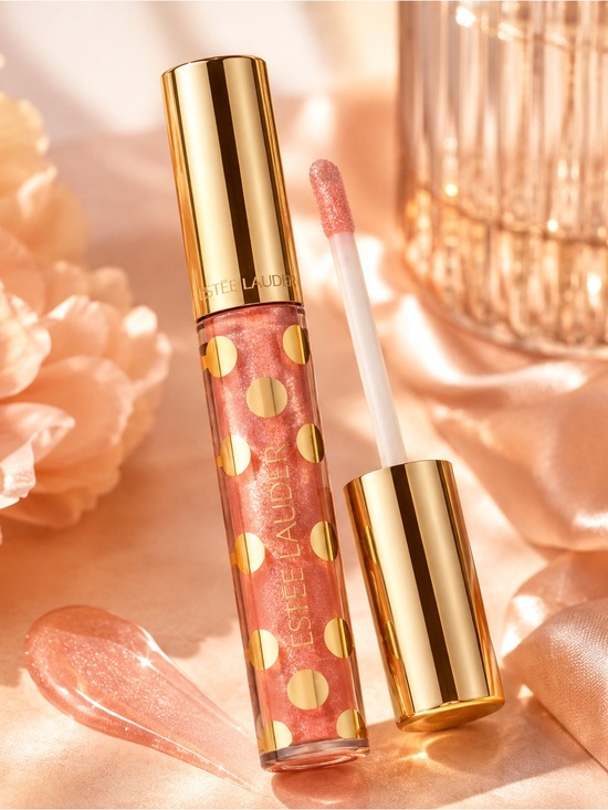 Estee Lauder Other - Estée Lauder Dazzle Me Lip Gloss Golden Peach Limited Edition NWT